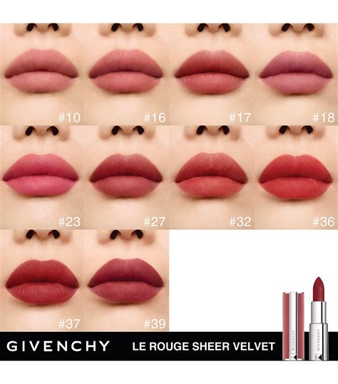 givenchy 315 dupe|givenchy le rouge sheer velvet.